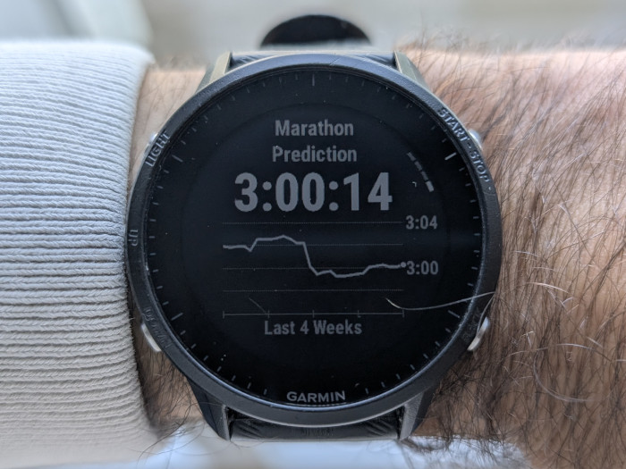 Photo of my Garmin watch