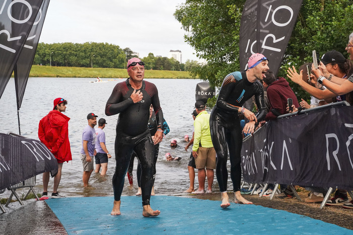 Photo of me coming out of the water