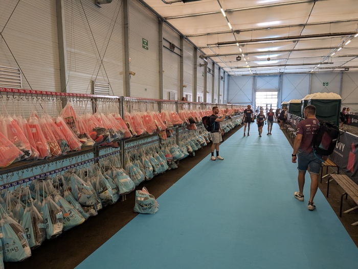Photo of the transition area