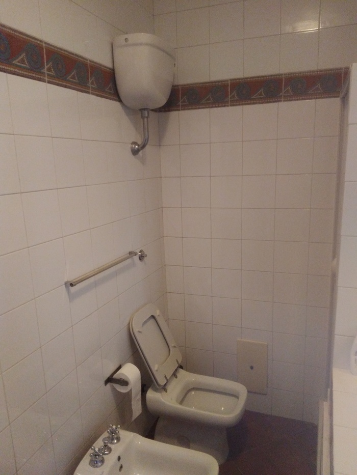 An italian toilet