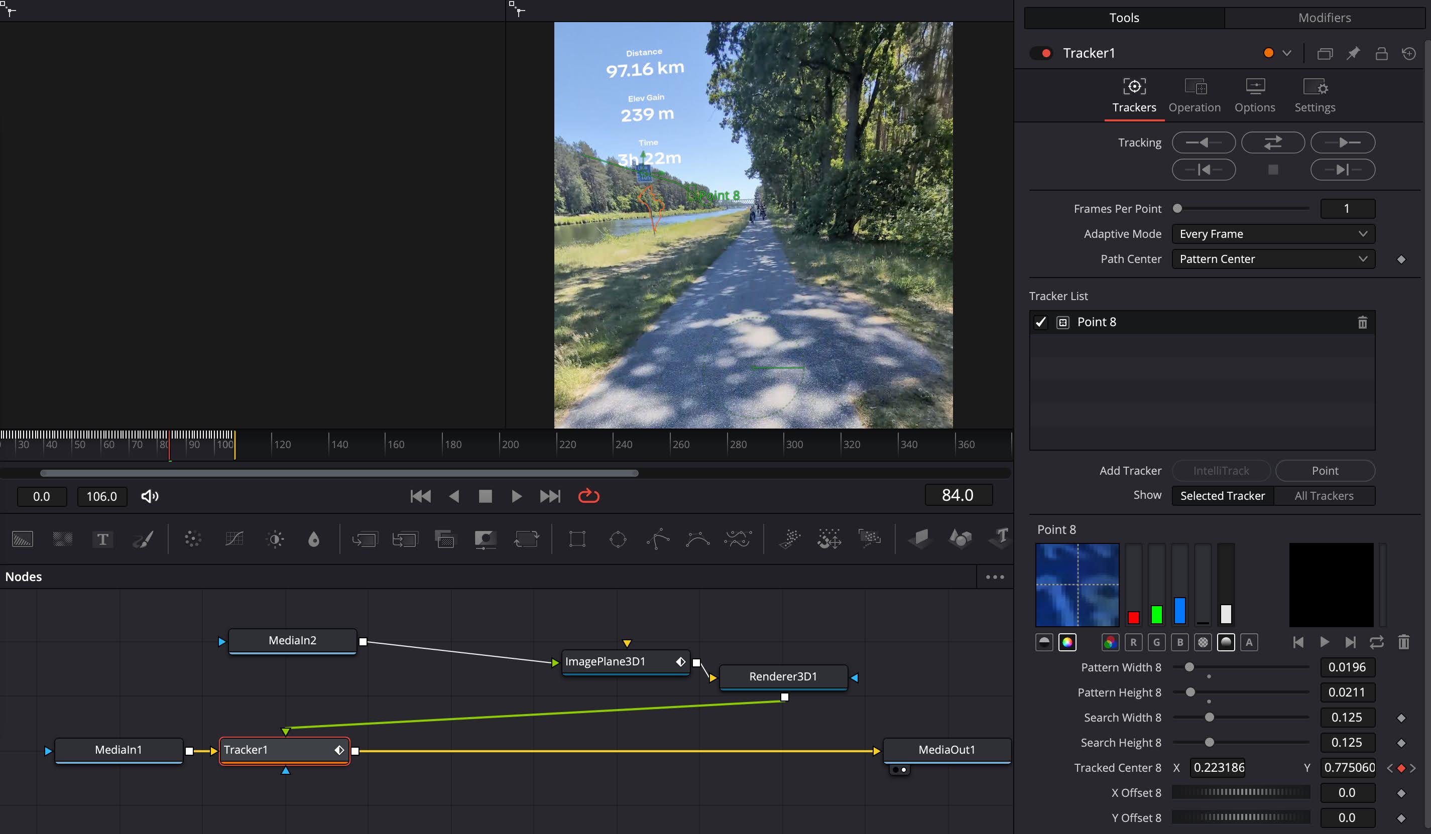 Screenshot of Davinci Resolve